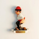 Spain Catalonia Caganer Resin Fridge Magnet Refrigerator Craft Tourist Souvenir
