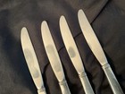 Old English Tipt By Gorham Sterling Silver Knife Lot Of 4 Pieces  9 1 8   