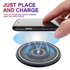 60w Wireless Charger Fast Charging Pad For Iphone 16 15 14 13 16e Samsung Phones