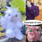 20pairs 9mm Dragon Safety Eyes For Stuffed Animal Doll Making Craft Teddy Bear A
