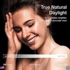 Lighted Trifold Makeup Mirror With Led  5x 7x Magnification  Touch Screen