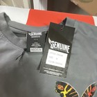 Genuine Authentic Men s Charcoal Graphic Cotton T-shirt The New World Size M