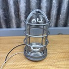 Vtg Stonco Keene Enclosed Ceiling Light Steampunk Industrial Explosion Proof