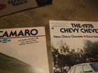 8 Vintage Car Brochures - 1978   1979 - Monte Carlo  Camaro  Nova   Others