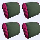 Burris Tires Tire Covers Kart Tires Flat Kart Champ Kart Wing Kart Black red