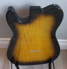 Warmoth Loaded  Tele telecaster  Body W sunburst  Nitro Finish