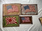Lot Of Vintage Cigar Tobacco Felts Flags United States Austria Japan Venezuela  