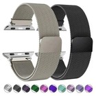 Milanese Loop Band Iwatch Strap For Apple Watch Bracelet Magnet 9 8 7 Se 6 5 10