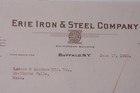 1930 Lamson Goodnow Erie Iron Steel Co Buffalo Ny Ephemera L423h