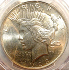 1923 P Peace Silver Dollar Pcgs Ms63 Uncirculated  1 Coin Buy It Now 