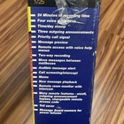 Vintage At t Deluxe Tapeless Digital Answering System 4-mailboxes Model 1725 Nib