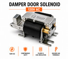 Nature s Comfort Damper Door Solenoid Replacement For Outdoor Furnace 0109-790