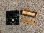 Vintage Domino Set From The 70   s  28 Total Pieces With Wooden Box 
