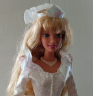 Wedding Sleeping Beauty Aurora Mattel Vintage Disney Doll Bride 1997