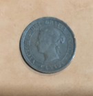 1876 H Canada 1 One Cent Large Penny Km  7  Bronze Coin-victoria