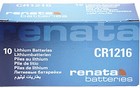 30 Renata Cr1216 Lithium Batteries 3v Cell Coin Button Fee Ship W tracking  