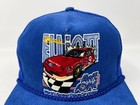 Vintage Bill Elliott Hat 80s Nascar Coors Racing Trucker Cap Corduroy Flawed H24