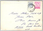 1964 Jodoigne Belgium Qsl To Aiken Sc  Belgian Swl Radio Onl 170 Kdb C200b