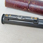 Antique Pocket Transit Sighting Level Surveyors Tool Bubble Level Peephole Brass