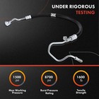 A-premium Power Steering Pressure Hose Line Assembly Compatible With Ford Exc   