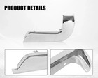 Pair Chrome Rear Bumper End Cap For 2016-2023 Toyota Tacoma Driver   Passenger  