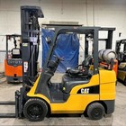 2021 Cat 2c6500 6500lb Used Forklift Triple Mast Sideshift Lp Gas 10242 Hours