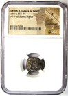 Lydia Kroisos Lion Bull Ar Siglos Silver Croesus Coin 561 Bc  Certified Ngc Fine
