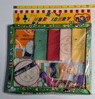 Vtg 1950s  kiddy Embroidery Set  Childrens Kids Crafts Sewing Kit Japan Sealed