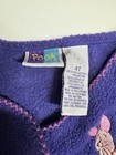 Winnie The Pooh Cardigan Jacket Purple Disney Girls 4t Piglet Vintage