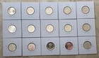 1991-2003 Uncirculated Set Of Canada - B u Nickels - 14 Coins   Bonus 2000p Key