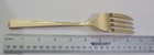 Vintage Dirigold Dirilyte Goldware Empress Flatware Silverware Meat Serving Fork
