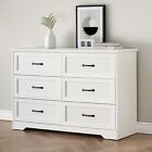 6-drawers Dresser For Bedroom Chest Of Drawers Wood Cabinet Storage Organizer