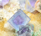 Fluorite With Quartz And Galena - Mex-tex Mine  Socorro Co   New Mexico