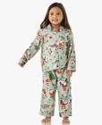 Pottery Barn Kids Candy Cane Village Flannel Pajama Set Kids Size 6 New Holiday