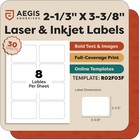 Shipping Labels  Return Address Labels For Laser   Inkjet Printers  2 1 3 X 3 3 