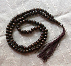 Islamic Tasbih Prayer 99 Beads Wood Muslim Hand Made Misbaha Dark Brown