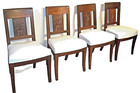Antique Set Of Four 19th C  French Regency Mahogany Chairs By George Jacob