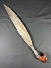 Wwii Gi Bring-back Philippines Large Barong Sword Knife W  Silver   Wood Handle