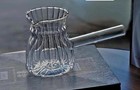 450ml Glass Turkish Coffee Pot - 15oz Borosilicate Cezve Ibrik Briki For Stov   