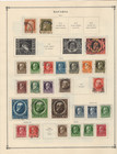 Bavaria Bayern Stamp Collection 155  Scott German States Album Pages