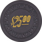 Las Vegas Club Casino Las Vegas Nevada  25 Chip 1940s