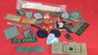 Mixed Military Patch Pin Lot Junk Drawer Lot Odds And Ends 