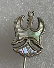 Vintage Silvertone Thunderbird Abalone Inlay  Hat  Stick Or Lapel Pin