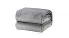 Luxury Home 50  X 60  Ultra Soft Micro-fleece Throw Blanket - Gray