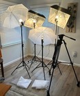 Photography Lighting Kit Linco Zenith Lights   Regetek Tripod Studio Video Setup