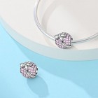 Kunsir 925 Sterling Silver Diy Charm 5a Cz Heart Bead Pendant For Bracelet Charm