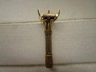 Vintage Gold Gillette Executive Adjustable Razor E4 1959