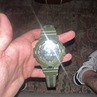 Casio Men s Watch G-shock Olive Green Resin Strap Shock Resistant Ga700uc-3a