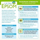Ultra Epsom Unscented Bath Salt  18 Pound Bag