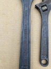 Nos Proto Tools Usa 712sl   708s 12    8    Inch Adjustable Wrench Set Vintage